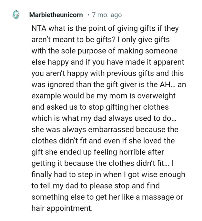 What Is the Point of Giving Gifts?