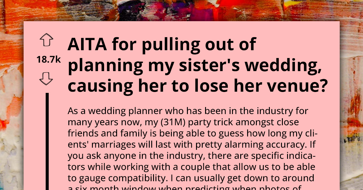 Bride Asks Wedding Planner/Brother To Predict How Long Her Marriage Could Last, Throws Massive Fit When She Didn't Like His Answer