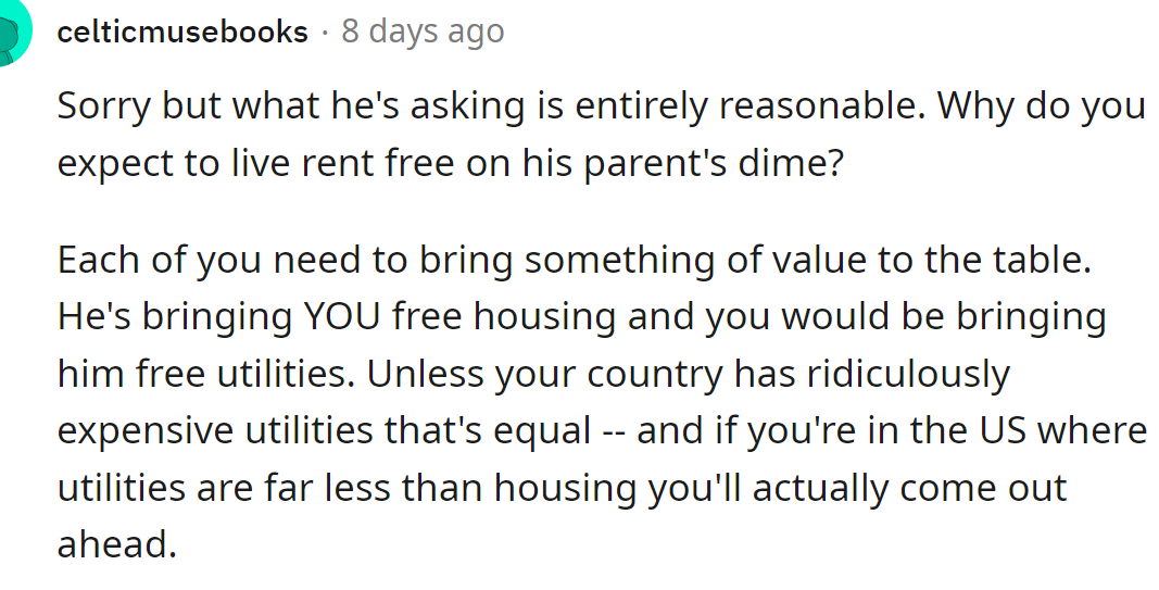 A Redditor said it's a fair offer