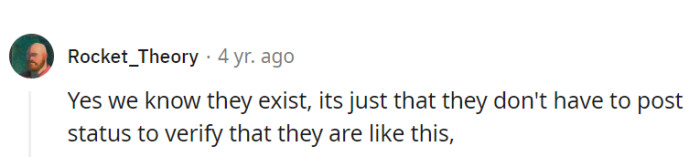 It's just an extravagant 