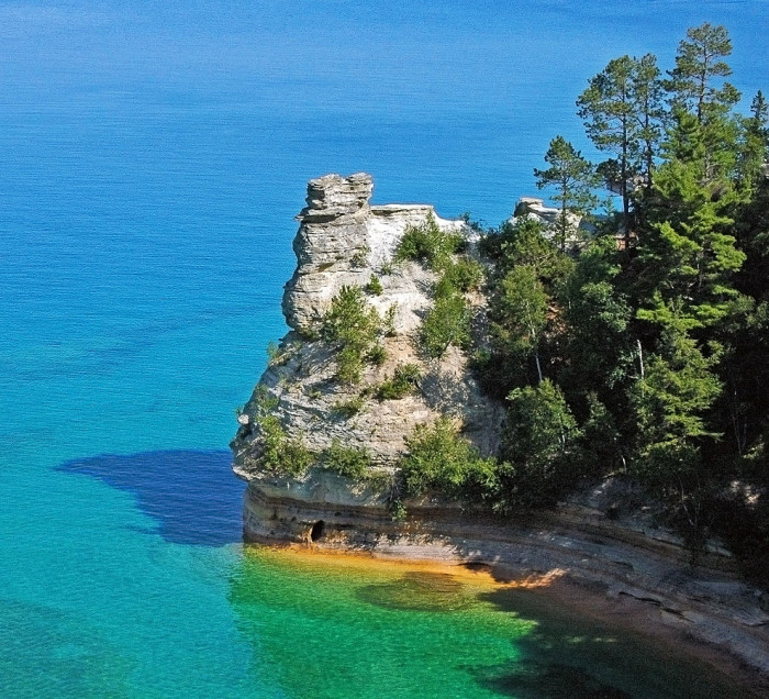 33. Pictured Rocks National Lakeshore in Michigan
