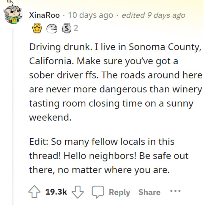 11. Thinking they could get away with drunk driving.