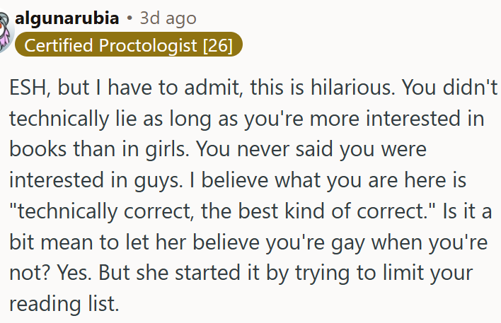 OP never said he was interested in guys.