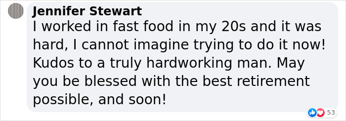 We all hope he enjoys a great retirement life.