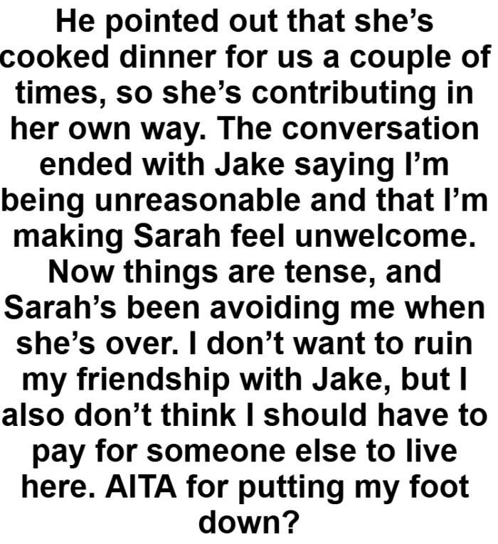 The conversation ended with OP's friend saying he is being unreasonable