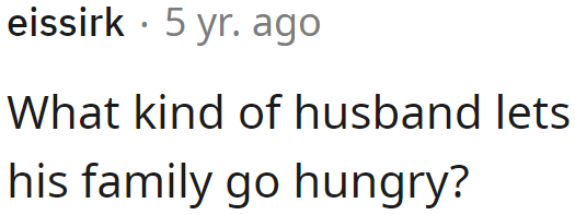 The OP should have countered her brother by posing this question.