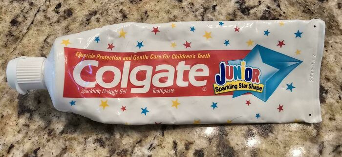 "According To The September '93 Date On This, I Last Brushed My Teeth With This Toothpaste When I Was 11 Years Old"
