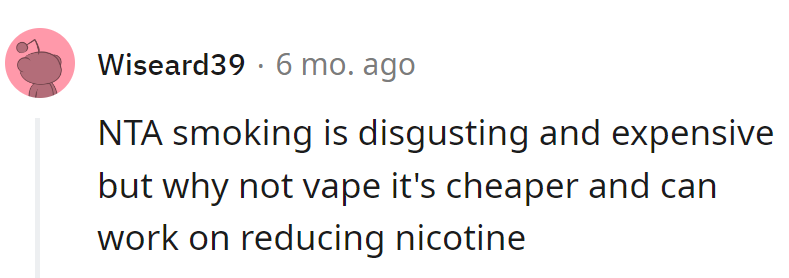 Smoking's pricey and gross—why not swap to vaping? It's a cheaper puff with a potential nicotine breakup!