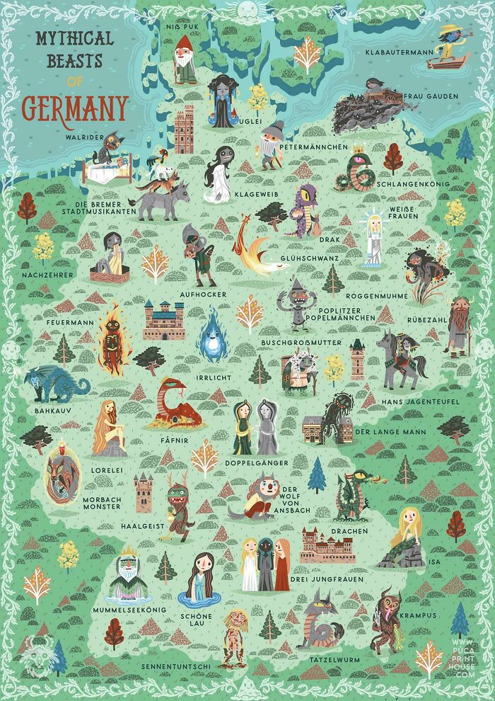 39. A Cool Guide To The Mythical Beasts Of Germany