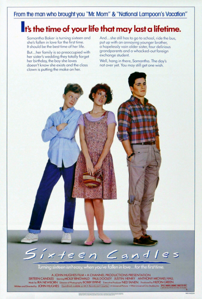 40. Sixteen Candles (1984)