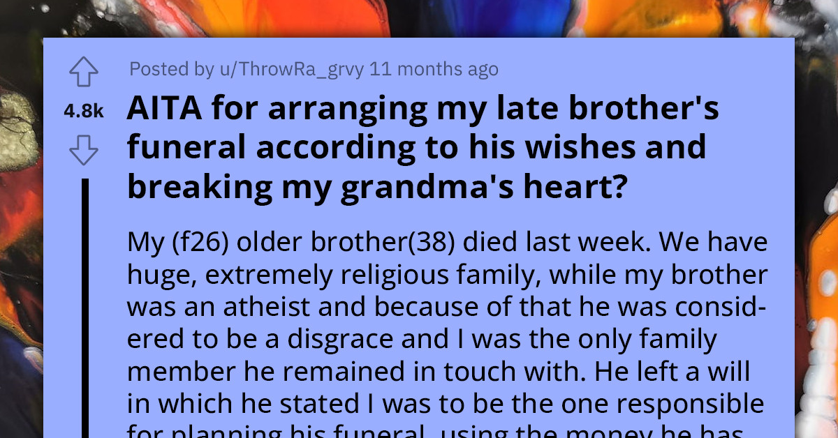 Woman Gets Tagged As 'Satan' By Religious Family After Honouring Her Atheist Late Brother’s Funeral Wishes