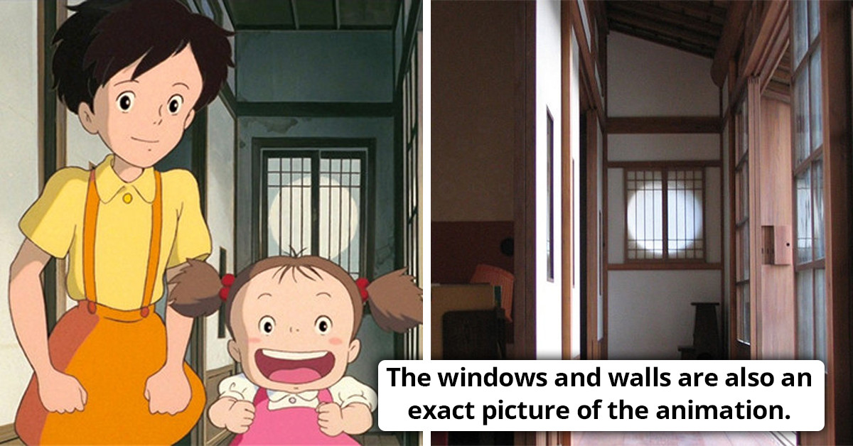 Check Out This House That’s Identical To The One From "My Neighbor Totoro" - Same Exterior And Interior