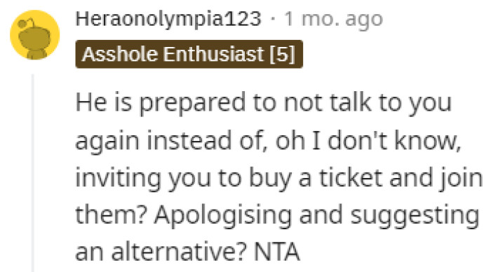 An easy decision for Redditors