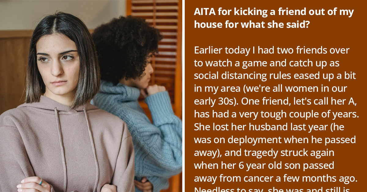 Religious Friend Tells A Grieving Mom Her Lack Of Faith In God And The Bible Was The Reason She Lost Her Husband And Child