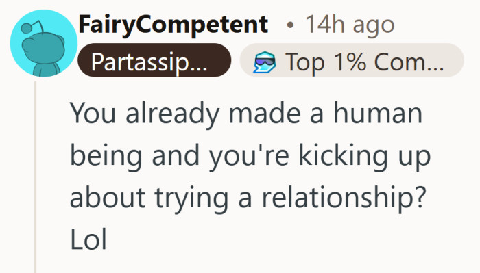 Once a child enters the picture, the relationship question starts to look very different.