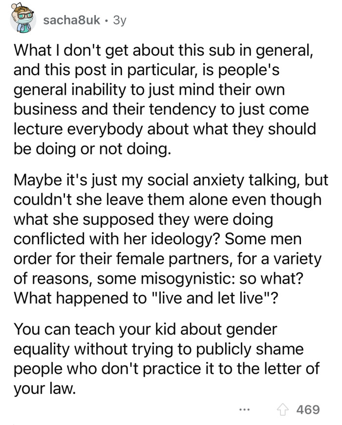 “So what? What happened to 