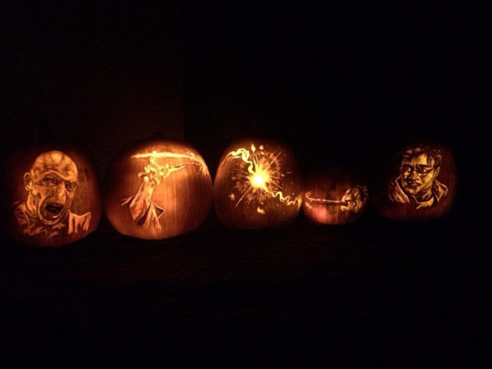 15. I don't even want to know how long it took them to make these pumpkins.