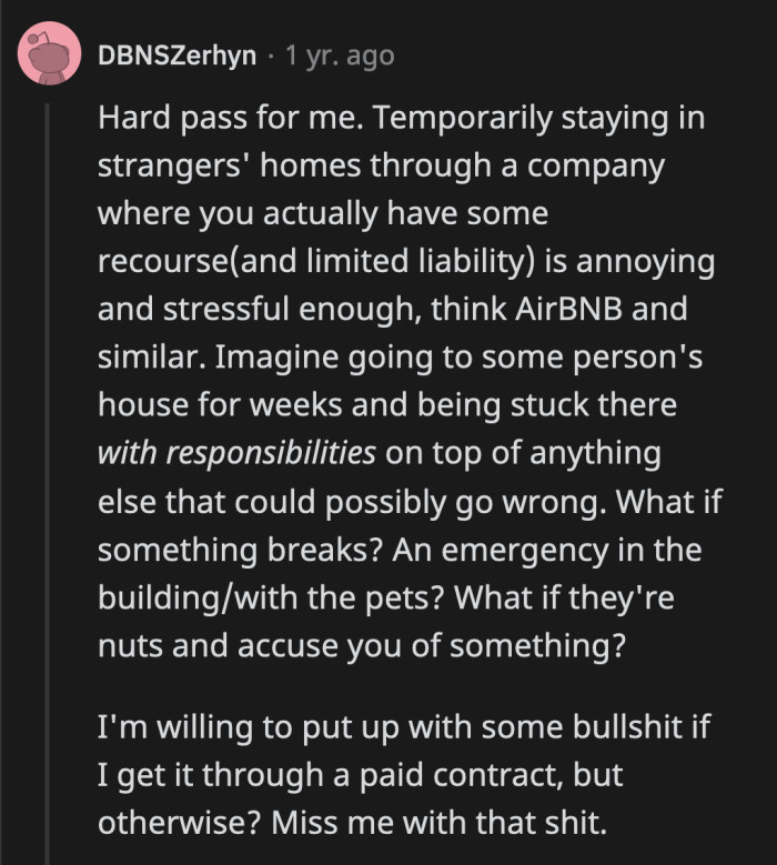 It sounds like a roundabout way to accuse a sitter of stealing from you or neglecting your cat.