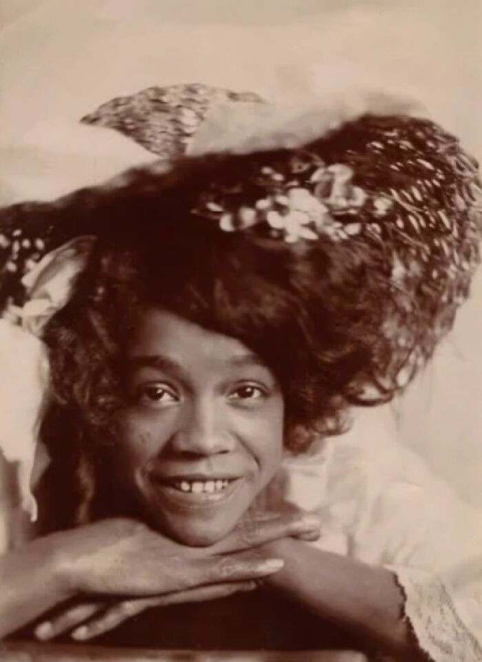 "Aida Overton Walker, 'The Queen Of The Cakewalk', 1903. When Her Actor Husband Became Sick, She Put On His Costume And Performed Both Their Roles"