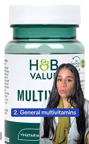 Next on Amina's list of supplements to avoid are multivitamins.