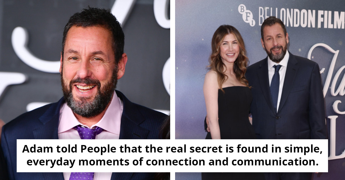 Adam Sandler Shares Insights on 22-Year Marriage with Jackie, Unveils Key to Lasting Love