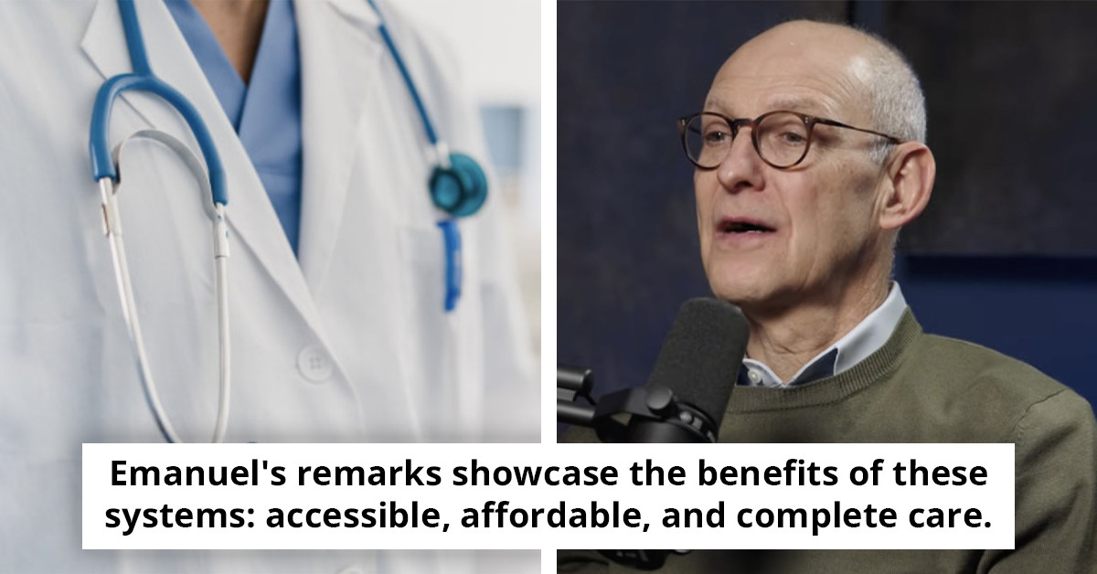 Doctor shares his top choice for the best healthcare system in the world.