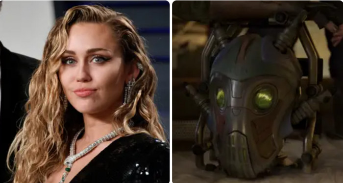31. Miley Cyrus voiced Mainframe in Guardians of the Galaxy Vol. 2.