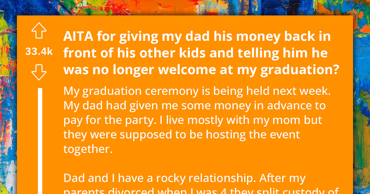 Tolerant Son Reaches Breaking Point After Neglectful Father Redirects His Graduation Money To Fund Stepson's Birthday Party