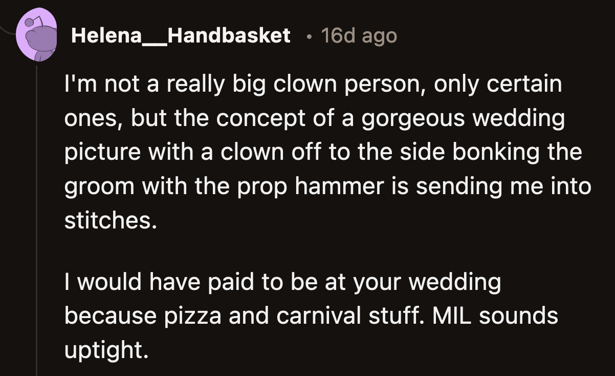 It sounds like they had a great wedding where even the children had fun. Kids can sometimes be overwhelmed at formal events, which makes them fuss.