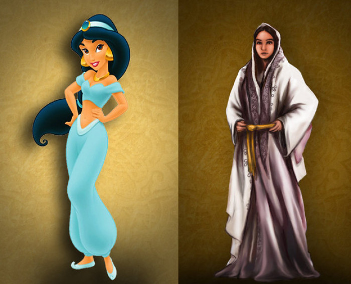 Compare the outfits side by side.