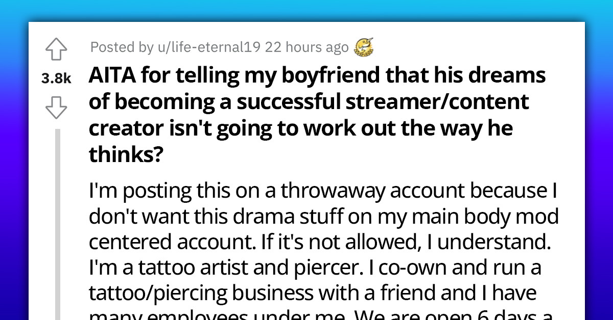 Couple Breaks Up Because Boyfriend Left His Managerial Job And Wasted Four Years Trying To Make It As A Full-Time Twitch Streamer