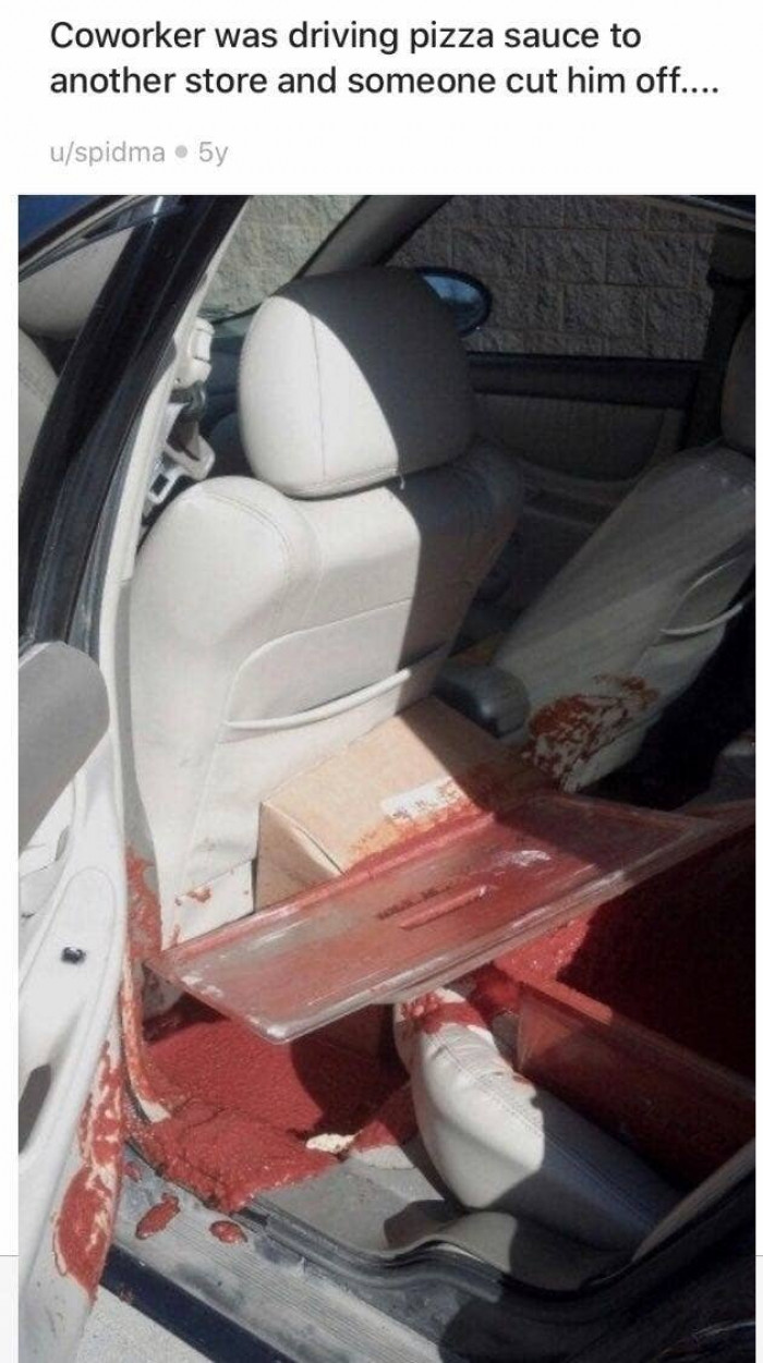 17. They looked like they were trying to stow away a dead body instead