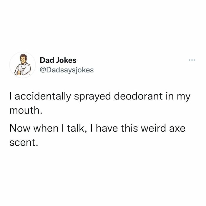 15. Deodorant is working