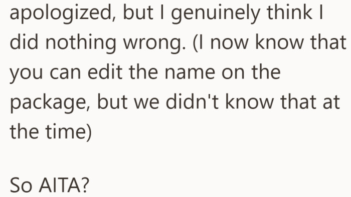 He apologized to keep things calm, but he still felt the situation had been misunderstood.