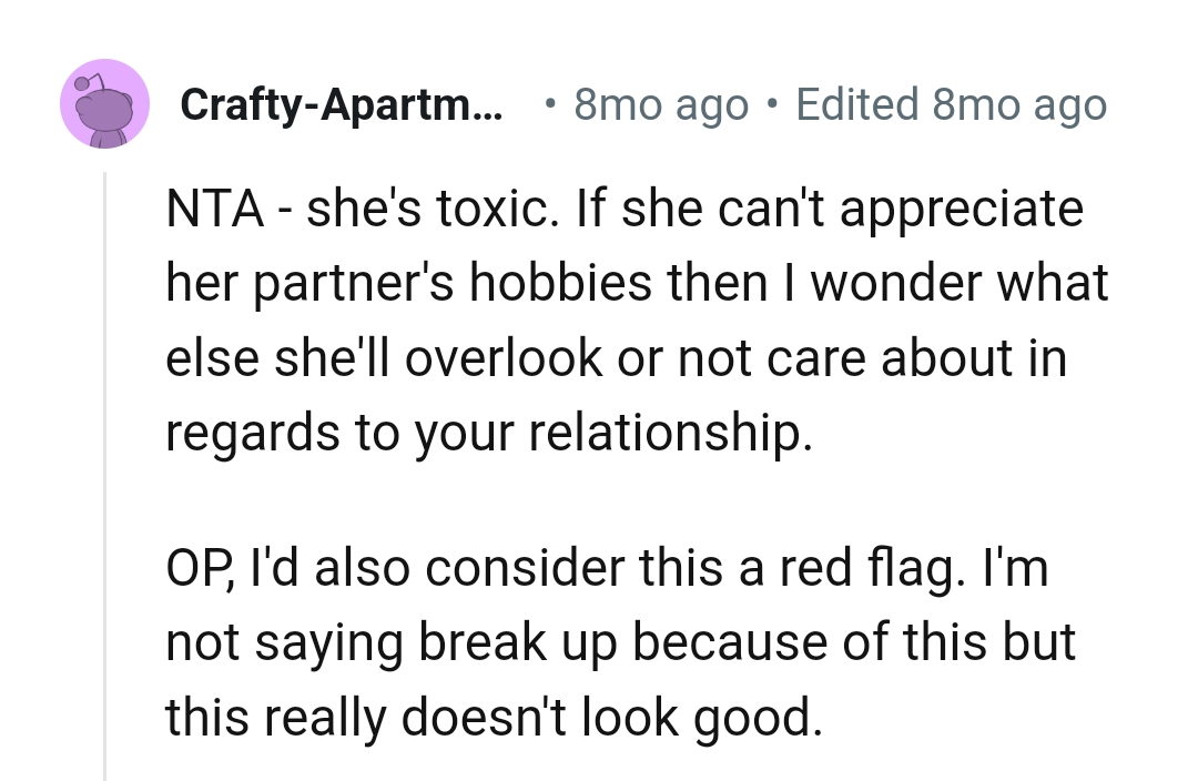 What else is she going to overlook?