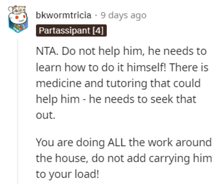 She's Already Doing All the Work