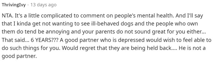 People seem to be trying to see both sides in this, but it's hard to be on the boyfriend's side once we pay attention to all of the details.
