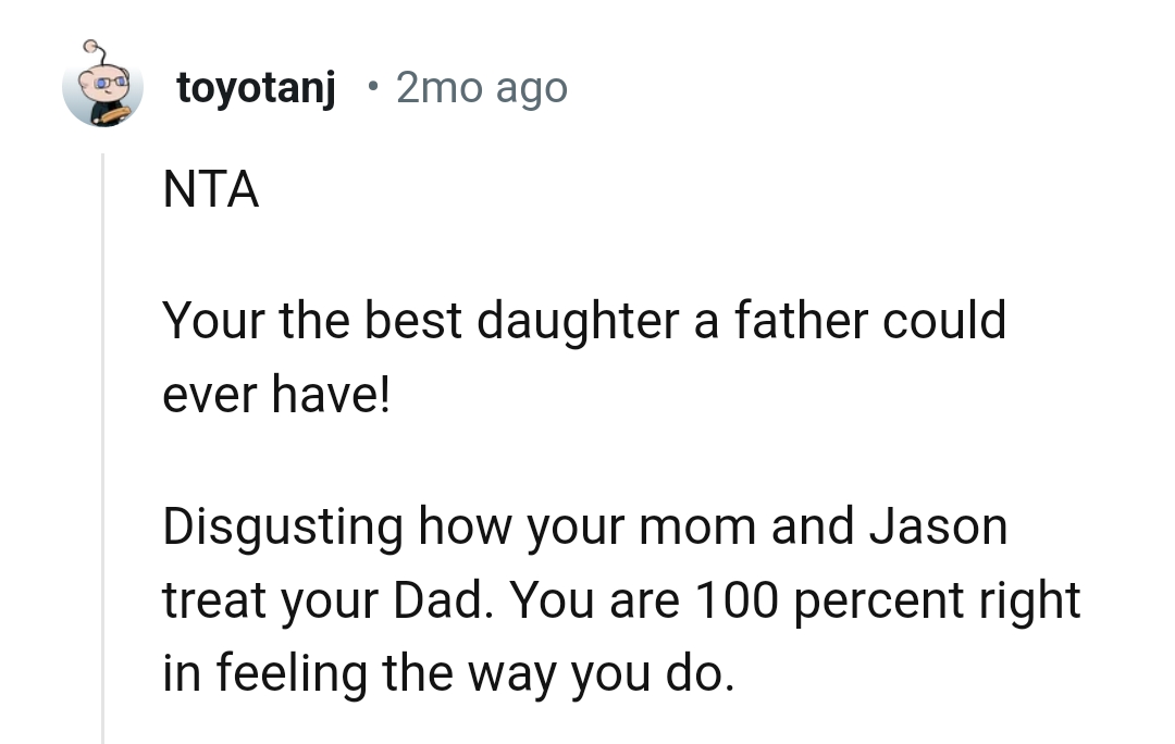 The best daughter a father could have