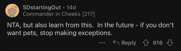 Here's how the Reddit community reacted to u/aita_landlord1717's post: