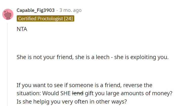 True friends don't exploit each other, and assessing reciprocity can reveal the real nature of the relationship.