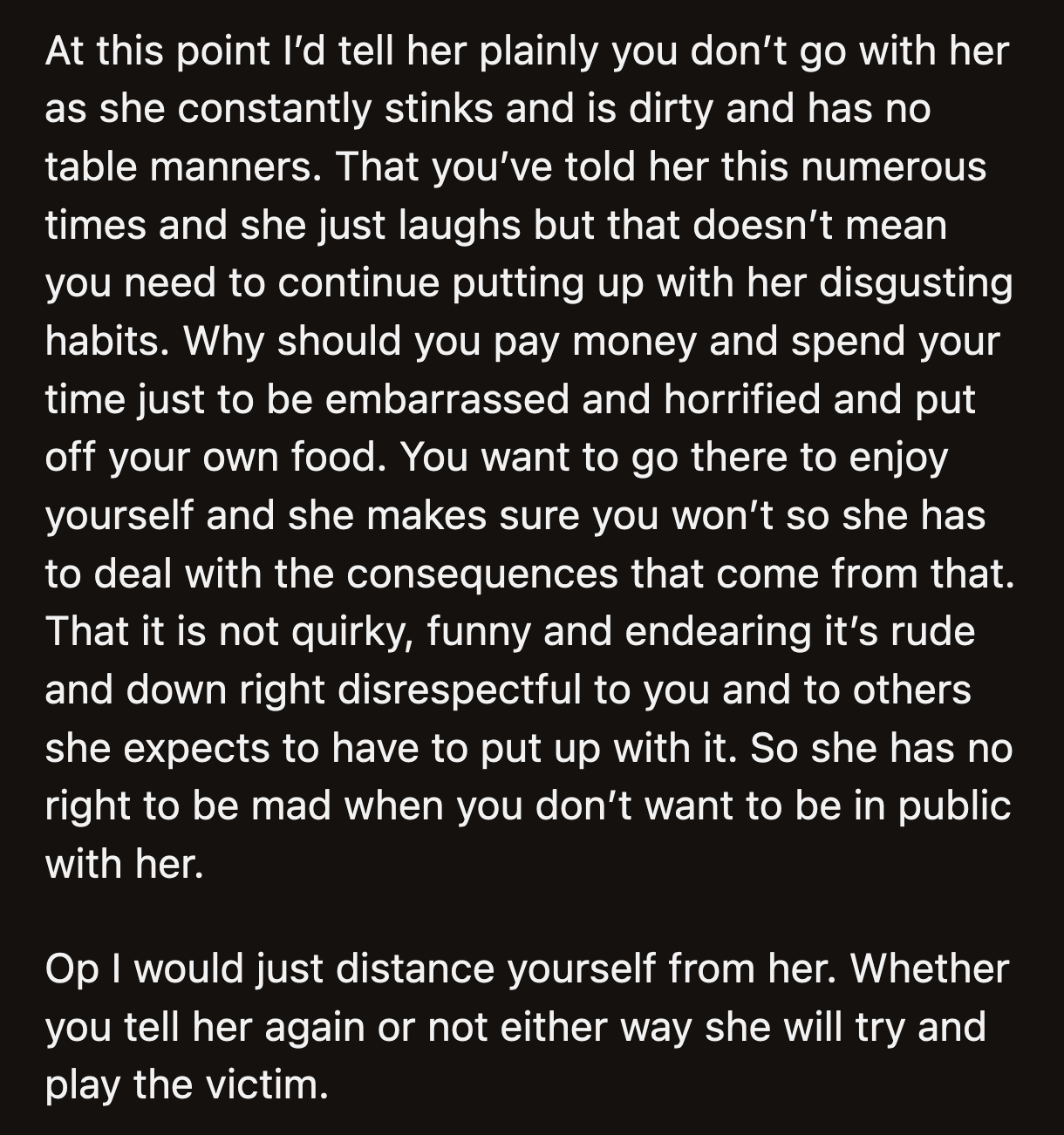 It's time for an honest conversation.