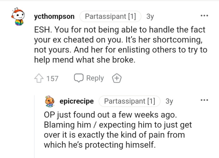 Enlisting others to help mend what she broke