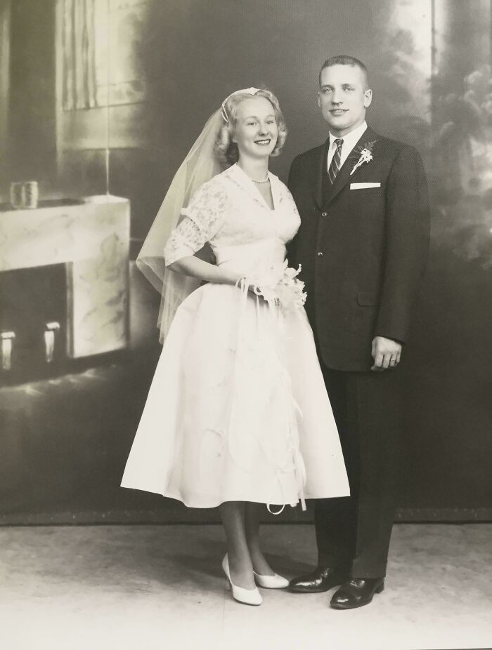 "My Parents (Frank And Estelle) Married 11/24/56, Together Until The End. Lost Both 5/31/25"