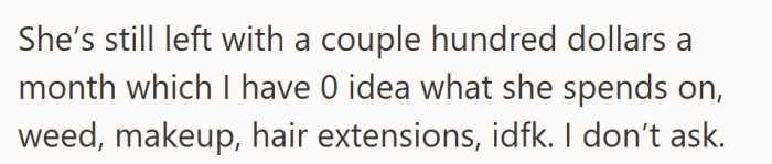 Budgeting for someone else is hard enough; guessing where the “fun money” goes is a whole different sport.