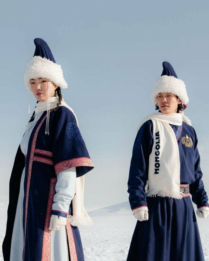 "Team Mongolia's Winter Olympics Outfits"