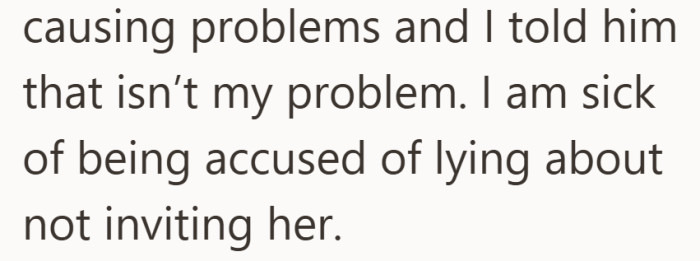 She feels pushed into defending herself over and over. This is her way of refusing that role.