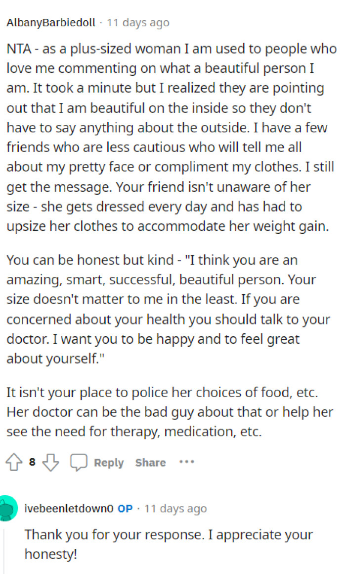 Advice wasn't sparse on this thread because people knew exactly how to tell OP to handle this, and OP seems like they're down for whatever it takes.