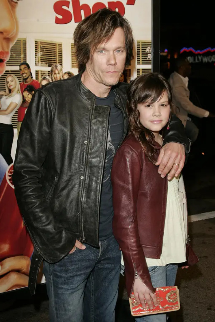 14. Sosie Bacon, daughter of Kevin Bacon and Kyra Sedgwick, back then:
