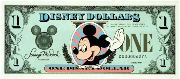 49. Disney Dollars