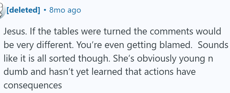 She’s Inexperienced and Hasn’t Learned That Every Action Has a Price
